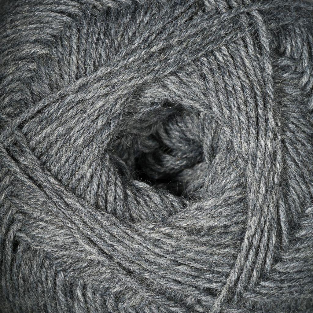 Sockenvolle Soley 4-fädig 75% Schurwolle 100g uni grau